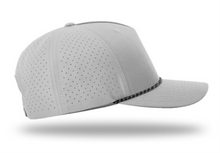 Load image into Gallery viewer, ALL-STAR 5 PANEL PERFORMANCE ROPE HAT SILVER
