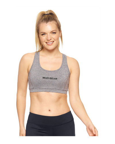 PRO SPORTS BRA HEATHER GREY - [madgearbrand]