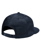 Load image into Gallery viewer, MG FLAG CAMO SNAPBACK NAVY - [madgearbrand]
