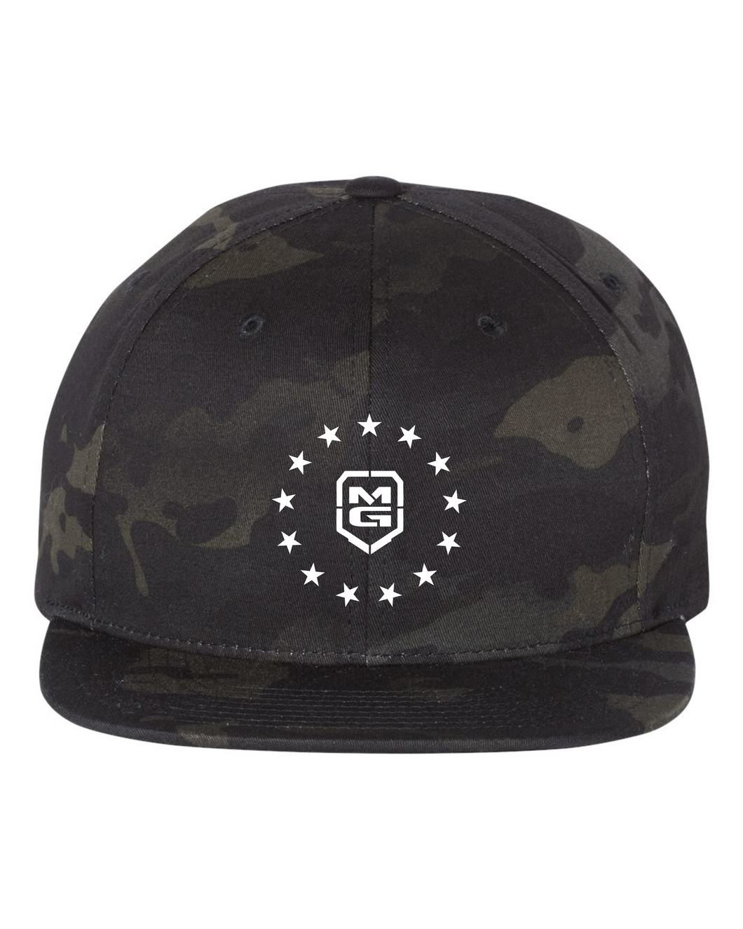 PATRIOT SNAPBACK MULTICAM BLACK - [madgearbrand]