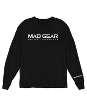 Load image into Gallery viewer, LIFESTYLE LONG SLEEVE BLACK/WHITE - [madgearbrand]
