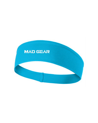 COMPETITOR HEADBAND ISLAND BLUE - [madgearbrand]