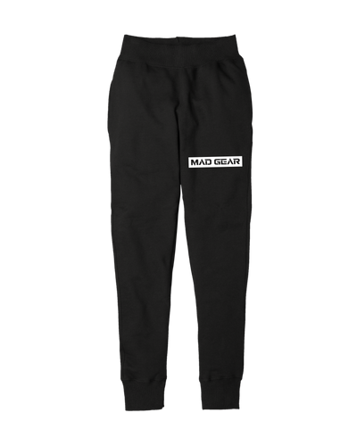 MG BOX JOGGERS BLACK - [madgearbrand]