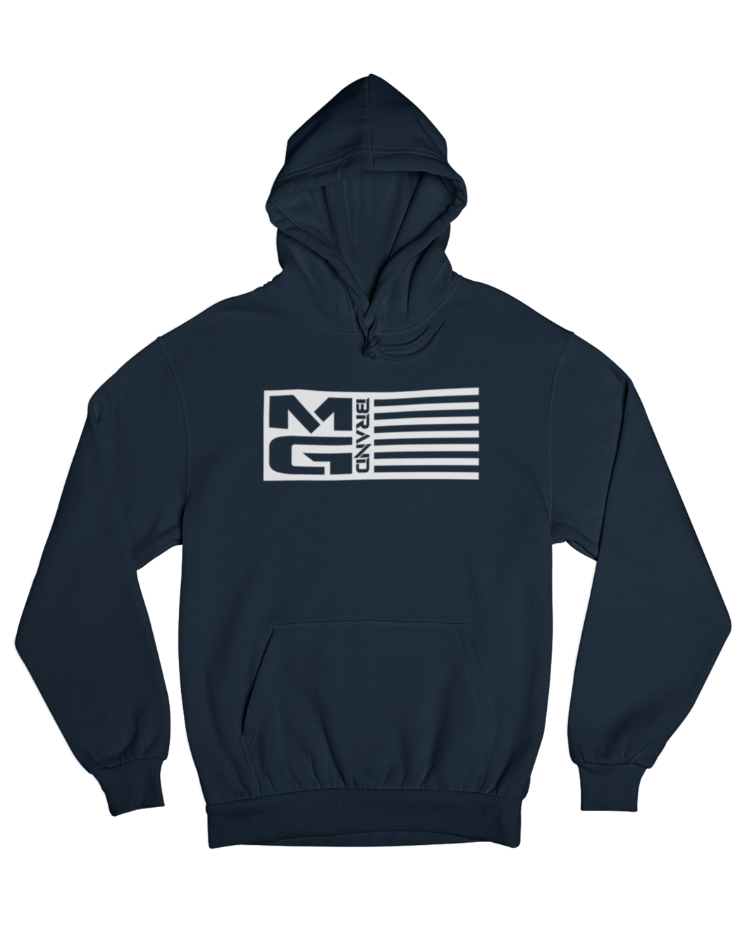 MG FLAG HOODIE NAVY - [madgearbrand]