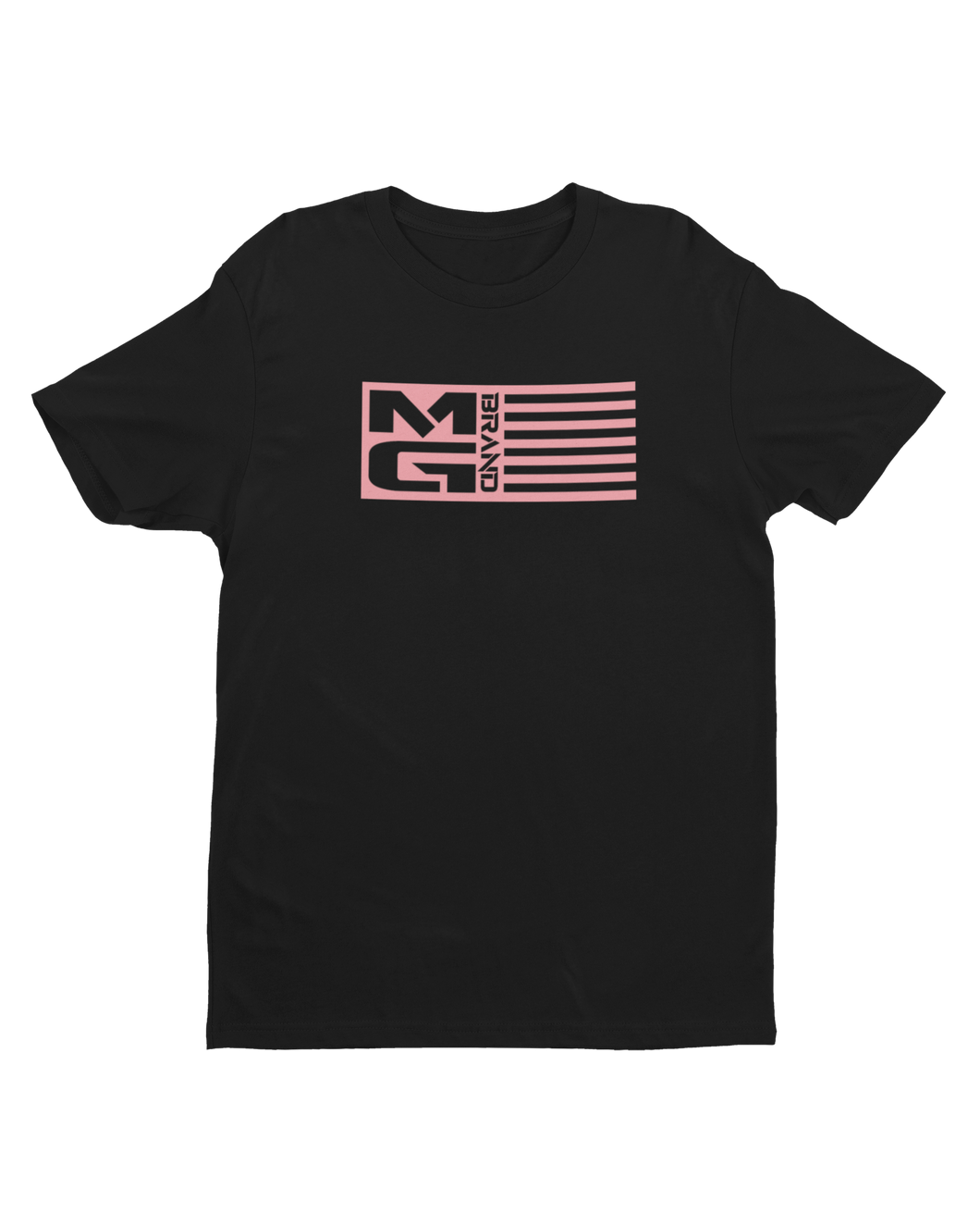 MG FLAG T-SHIRT BLACK/PINK