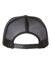 Load image into Gallery viewer, GHOST SHIELD TRUCKER SNAPBACK CHARCOAL - [madgearbrand]
