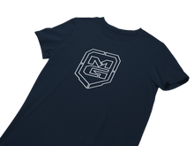 Load image into Gallery viewer, GHOST SHIELD T-SHIRT NAVY - [madgearbrand]
